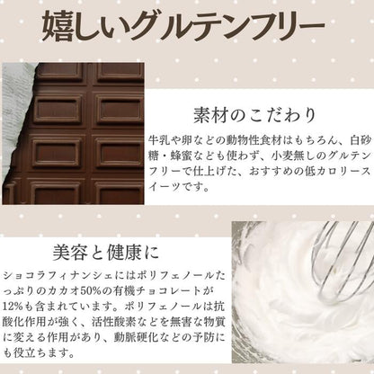 ヴィーガン ショコラフィナンシェ